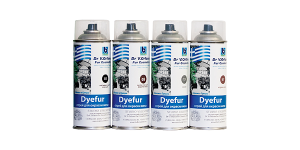 Dyefur - спрей для окраски меха